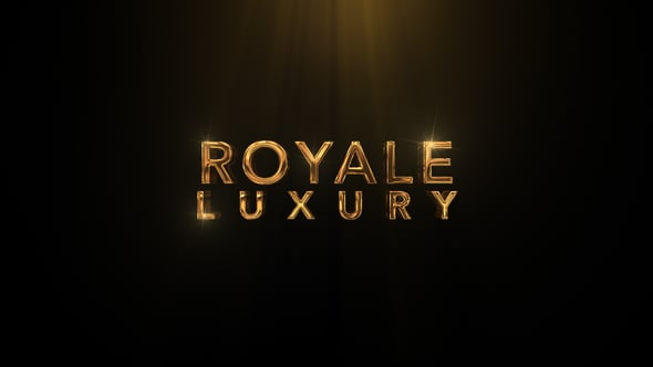 Golden Titles Cinematic  - Royale Luxury Gold Pack（626797）-技能树